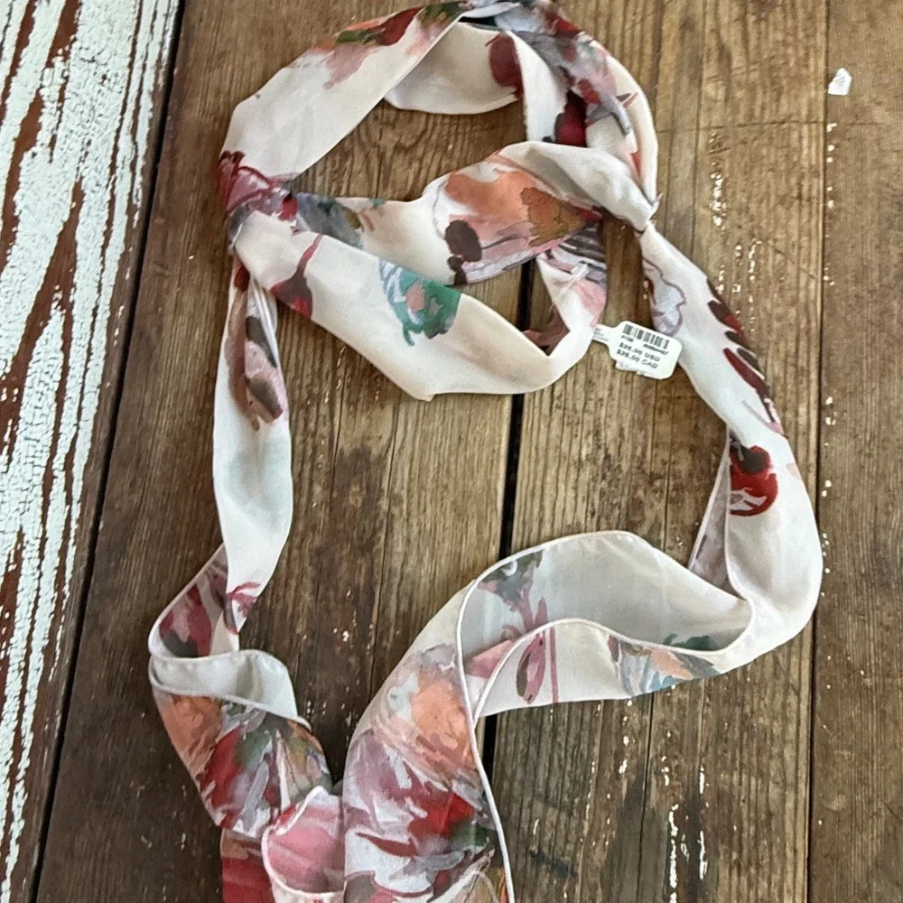 Anthropologie Bridgette  Floral Scarf Headband